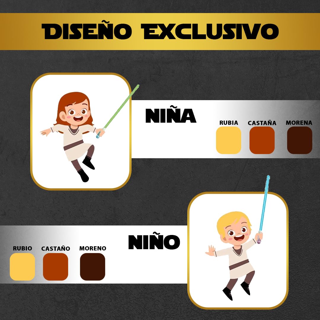 Evyre | Regalo Día del Padre | Camiseta Papá Personalizada + Body Bebe O Camiseta Hijo/Hija Star Wars Jedi Darth Vader, Guerra De Las Galaxias | Camisetas Personalizadas De Algodón para Padre E Hijo