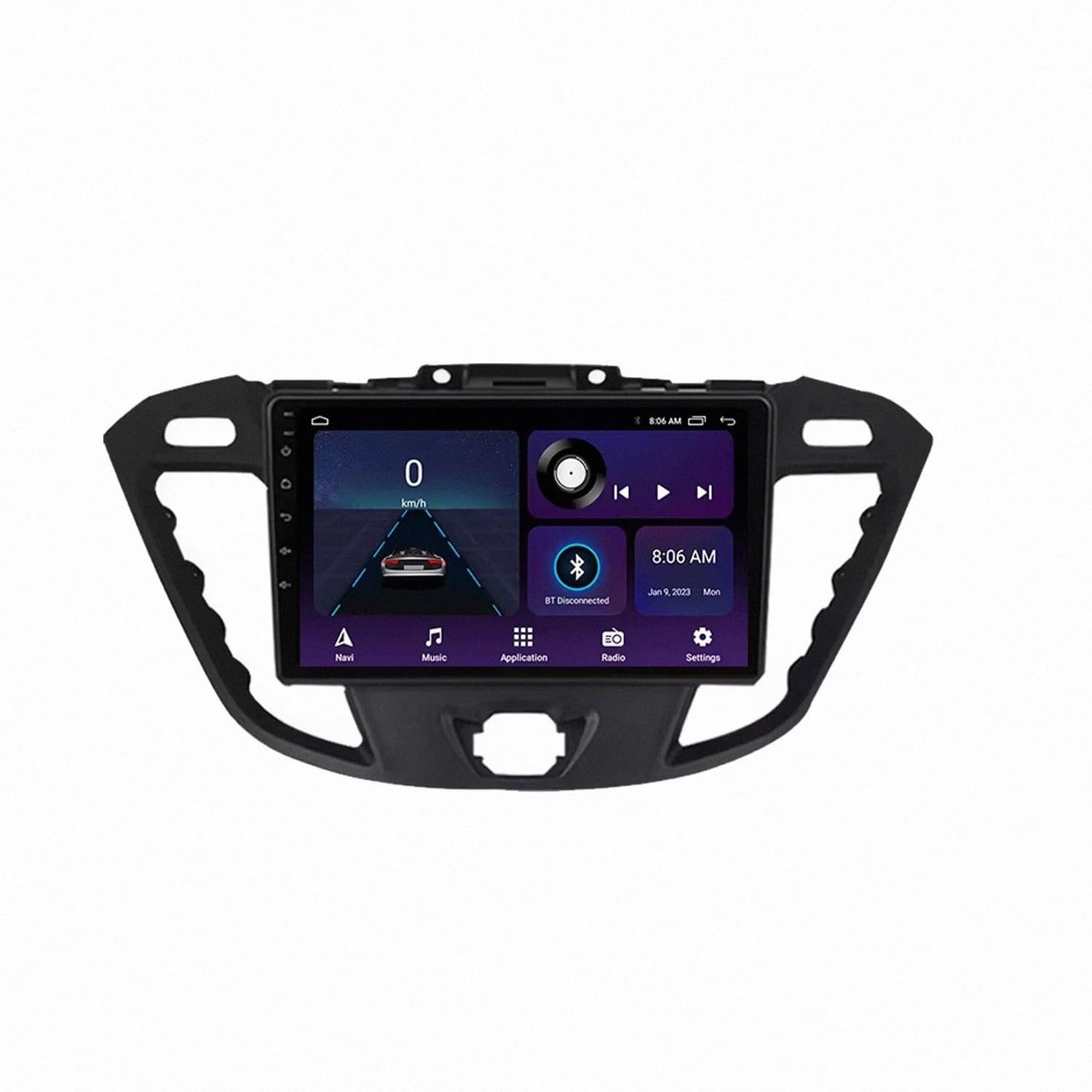 Radio coche con Bluetooth para Ford Transit Custom 2013-2018 y cámara trasera integrada 8