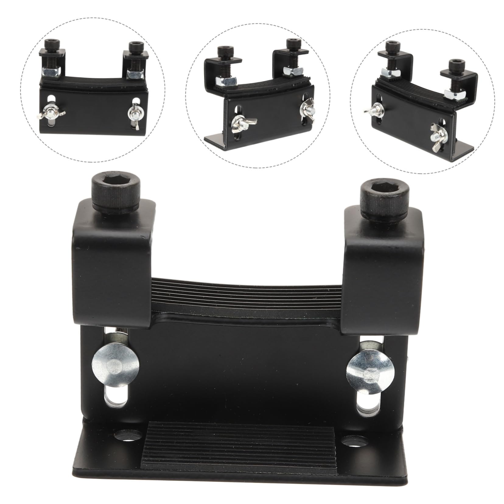 BESPORTBLE Sollevatore Accessorio Robusto per Piattaforma Grancassa in Metallo Nero, Facile da Installare e Rimuovere per Batteria e Set di Tamburi