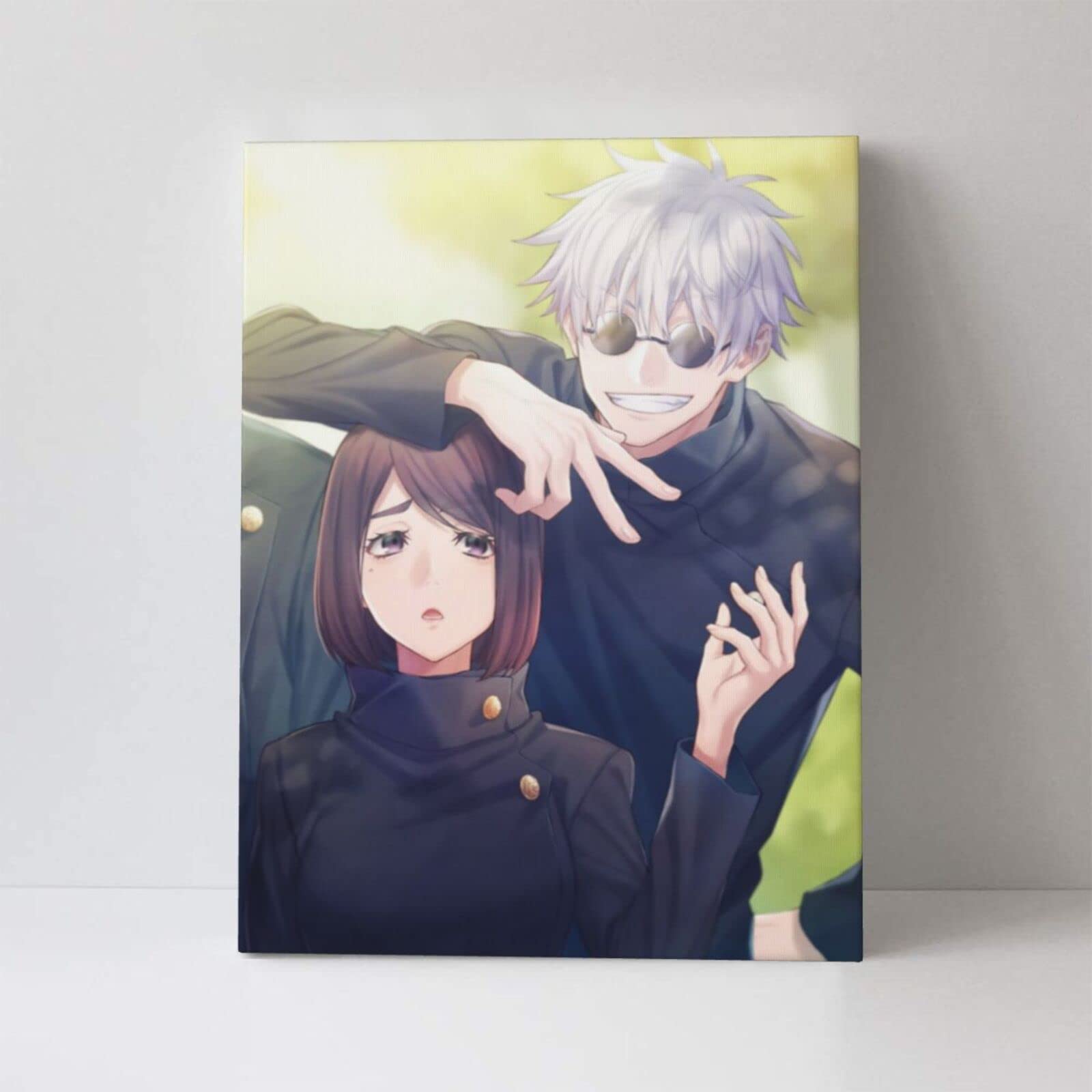 Amazon.co.jp: 呪術廻戦 五条悟 家入硝子 絵画 インテリア アート