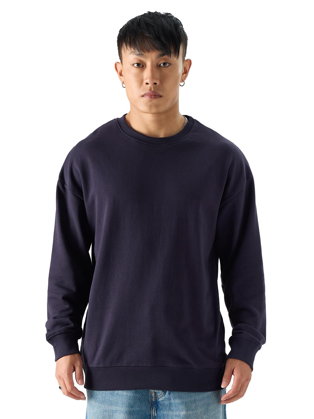 the souled store TSS Originals: Berry Blockbuster Men Oversized Sweatshirts-picture-31