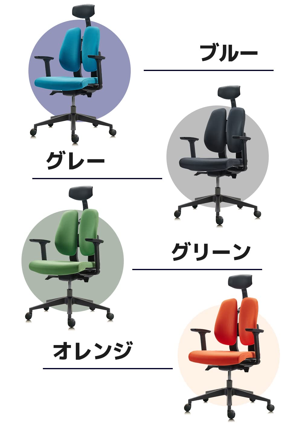 Amazon.co.jp: デュオレスト オフィスチェア デスクチェア チェア 椅子 
