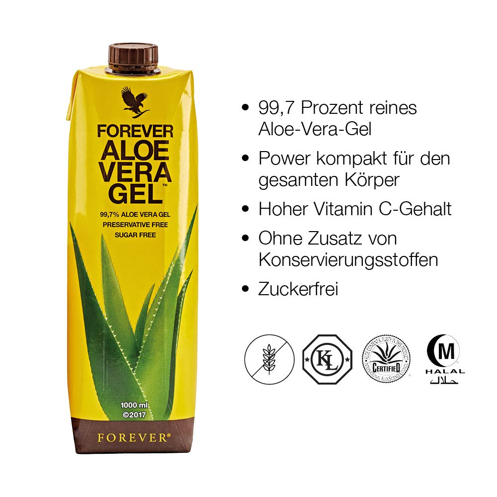 1x Forever Aloe Vera Gel™ mit einer 2x Portionen ARGI+® mit Zertifikat - 100% effective with Guaranteed results