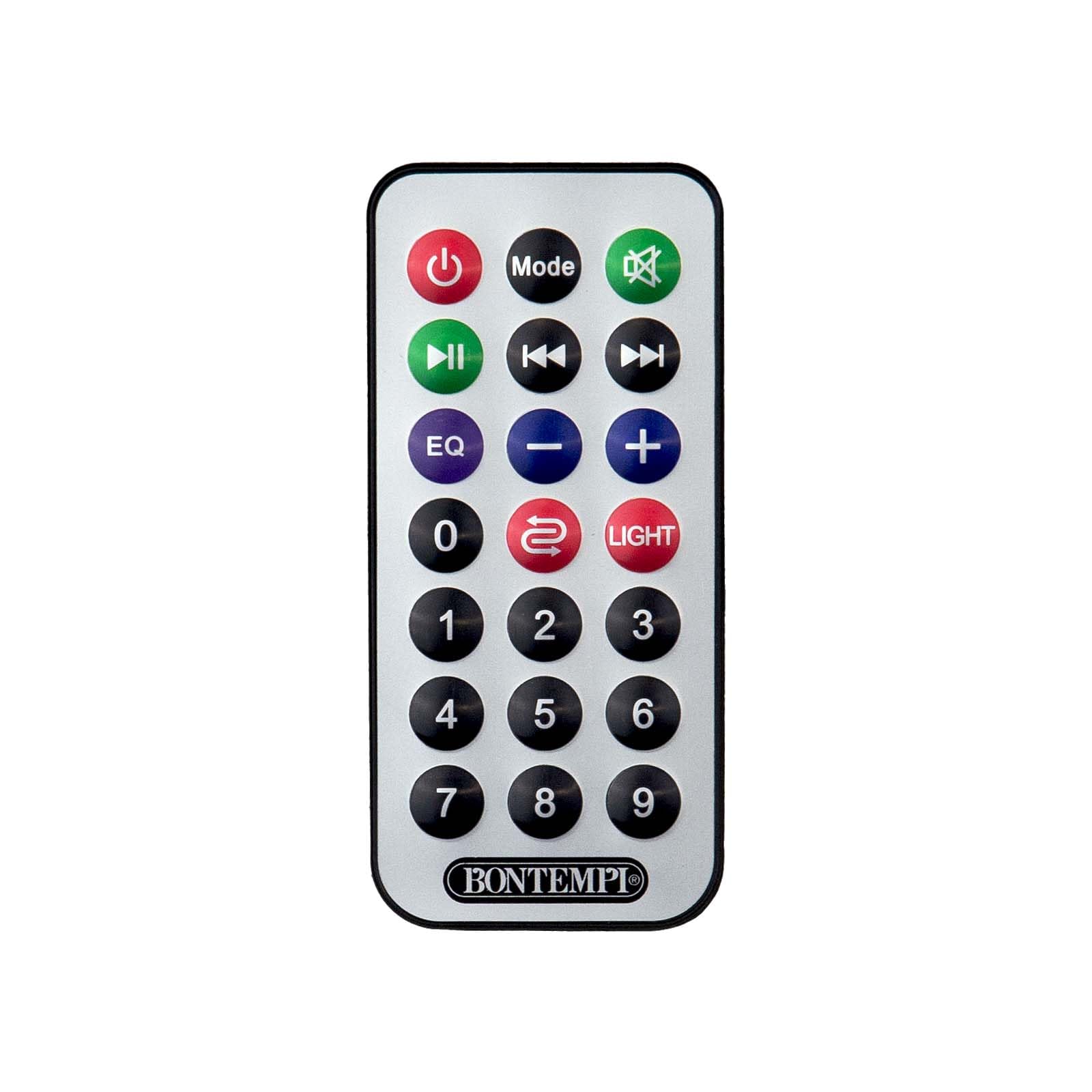 Bontempi | SonicSync - Amplificatore Wireless Karaoke con Microfono Dinamico, Effetti Luminosi, Regolatore Alti e Bassi, Funzione TWS, 38,2x24,9x21,9 cm