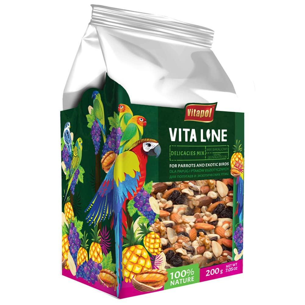 Vitapol Vita Line Fruit & Nut Mix Parrot Treat- 200g