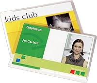 Vista 6 de Fellowes 52033 Bolsas de laminación, 5 mil, 3 7/8 x 2 5/8, tamaño de identificación, 25/paquete