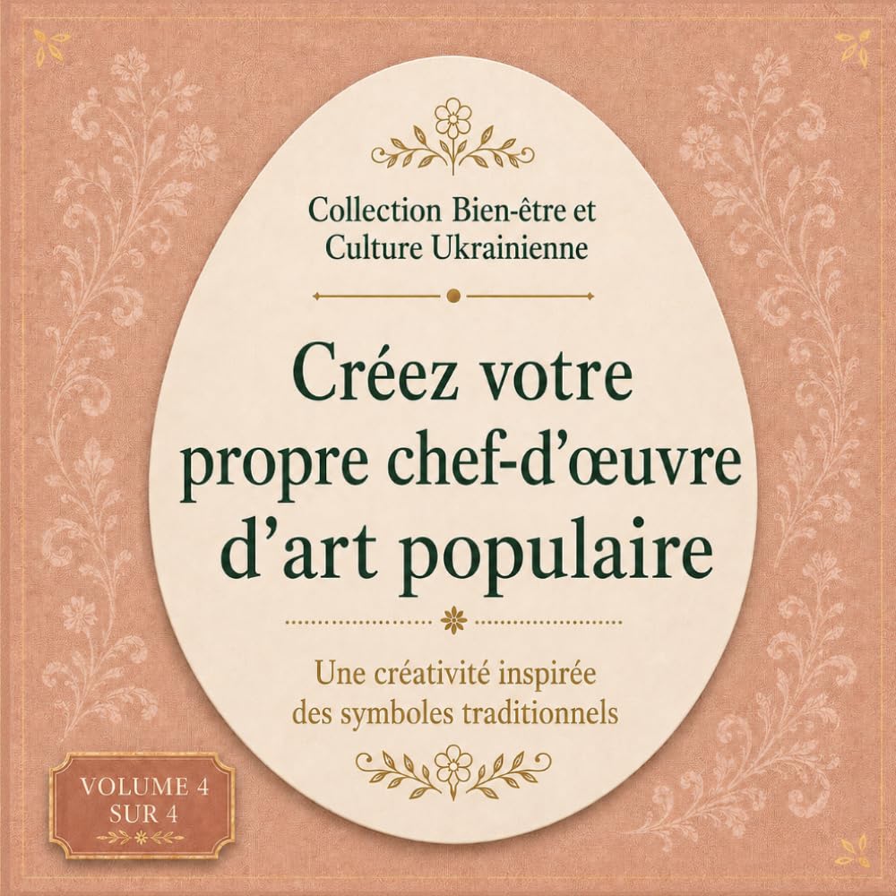 Créez votre propre chef-d'œuvre d'art populaire — Une créativité inspirée des symboles traditionnels (Collection Bien-être et Culture Ukrainienne)