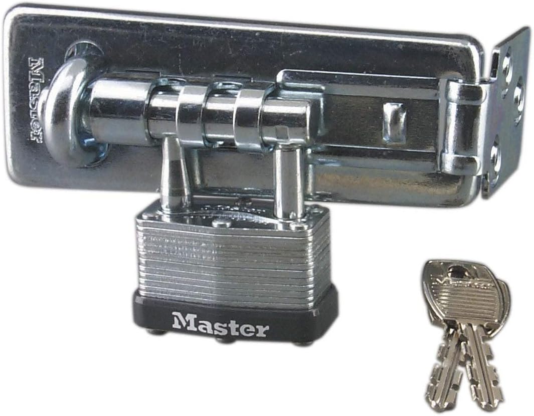 Master Lock 450D Warded Padlock & Hasp