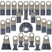 25 x SabreCut SCK25A Premium OMT Mix Blades for Fein SuperCut and Festool Vecturo (Non-StarLock) Oscillating Multitool Multi Tool Accessories