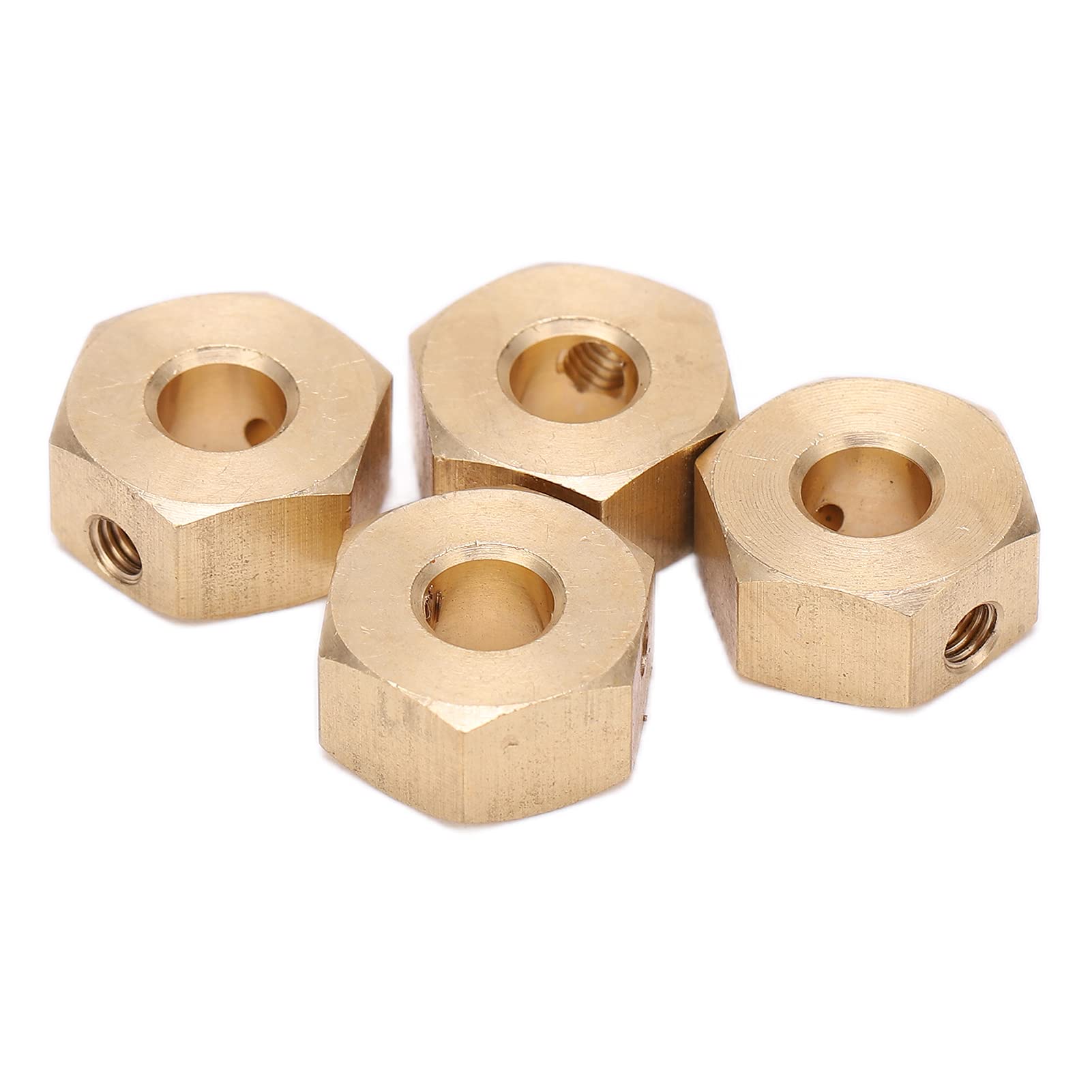 RC Wheel Hex Adapters 12mm Brass Wheel Hex Hub RC Car Hex Drive Adapter RC Spare Extension Parts(6mm) Rc Car Model Accessory