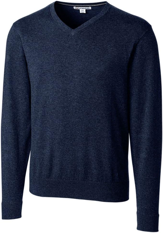 Cutter & Buck Men's Machine Washable Lakemont V-Neck Sweater