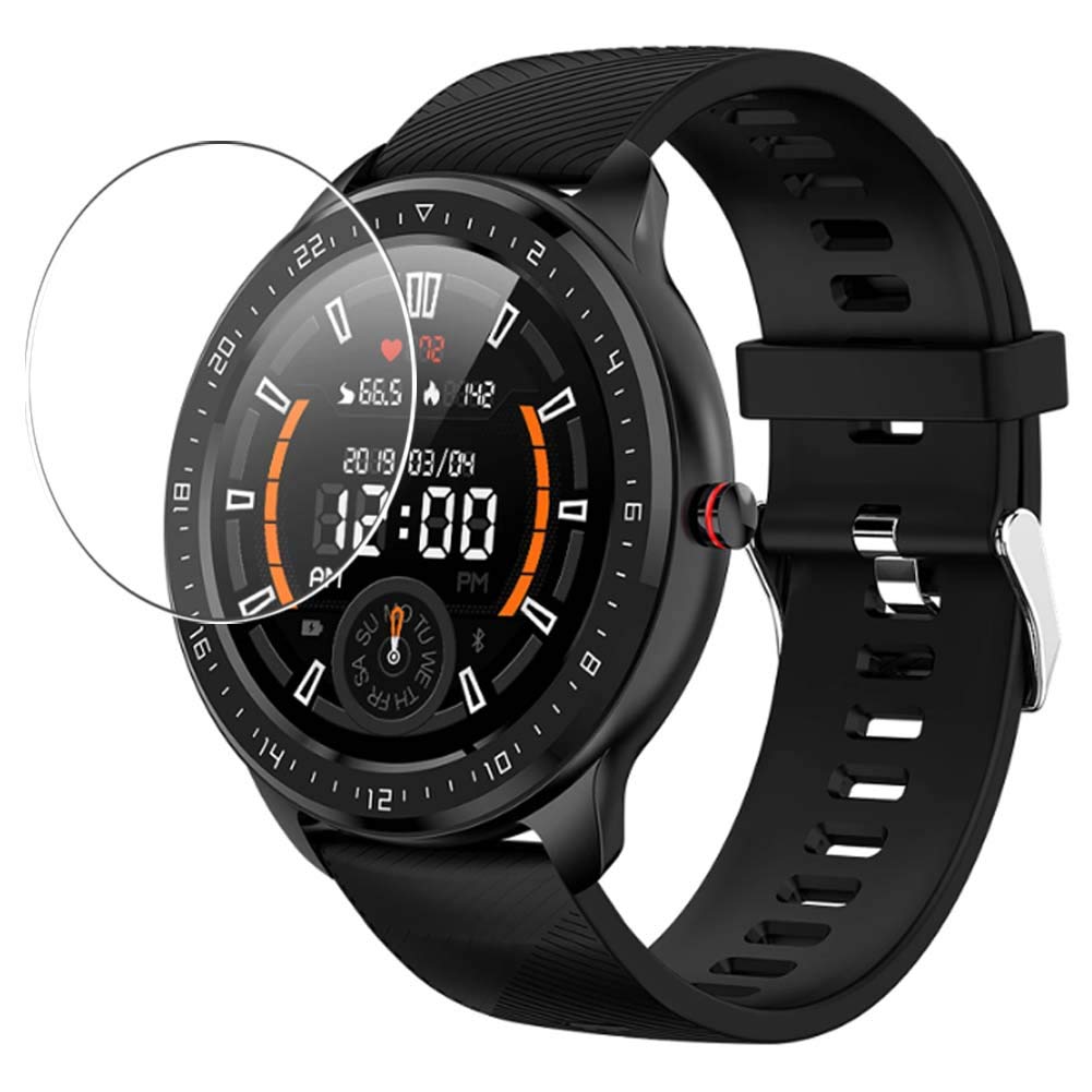 [3 Pack] Synvy Tempered Glass Screen Protector, compatible with MOTOK Z06 Smartwatch smart watch 9H Protective Film Protectors