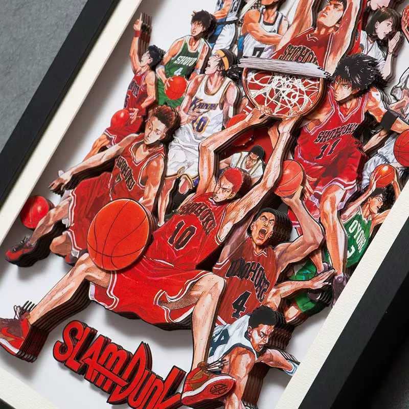 Amazon.co.jp: SLAM DUNK スラムダンク タイプC 絵画 3D仕様 立体画