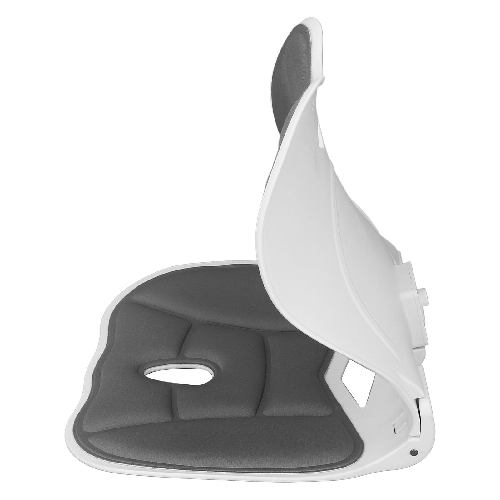 Supporto per la Schiena della Sedia Correttore Posturale, Cuscino di Supporto Lombare Ergonomico per Sedia Posturale, Cuscino per lo Schienale Pieghevole in Cotone Traspirante, Ideale per