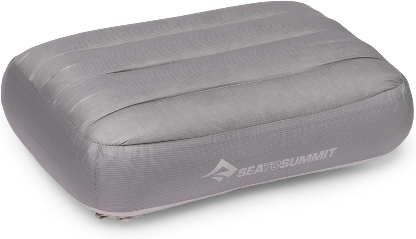 Sea to Summit - Aeros Down Pillow Campingkissen - 70 g - Daunen & Luftkammer Komfort - Xpress-Ventil - bis 12 cm Höhe - rutschfest mit PillowLock - für Trekking, Camping & Reisen