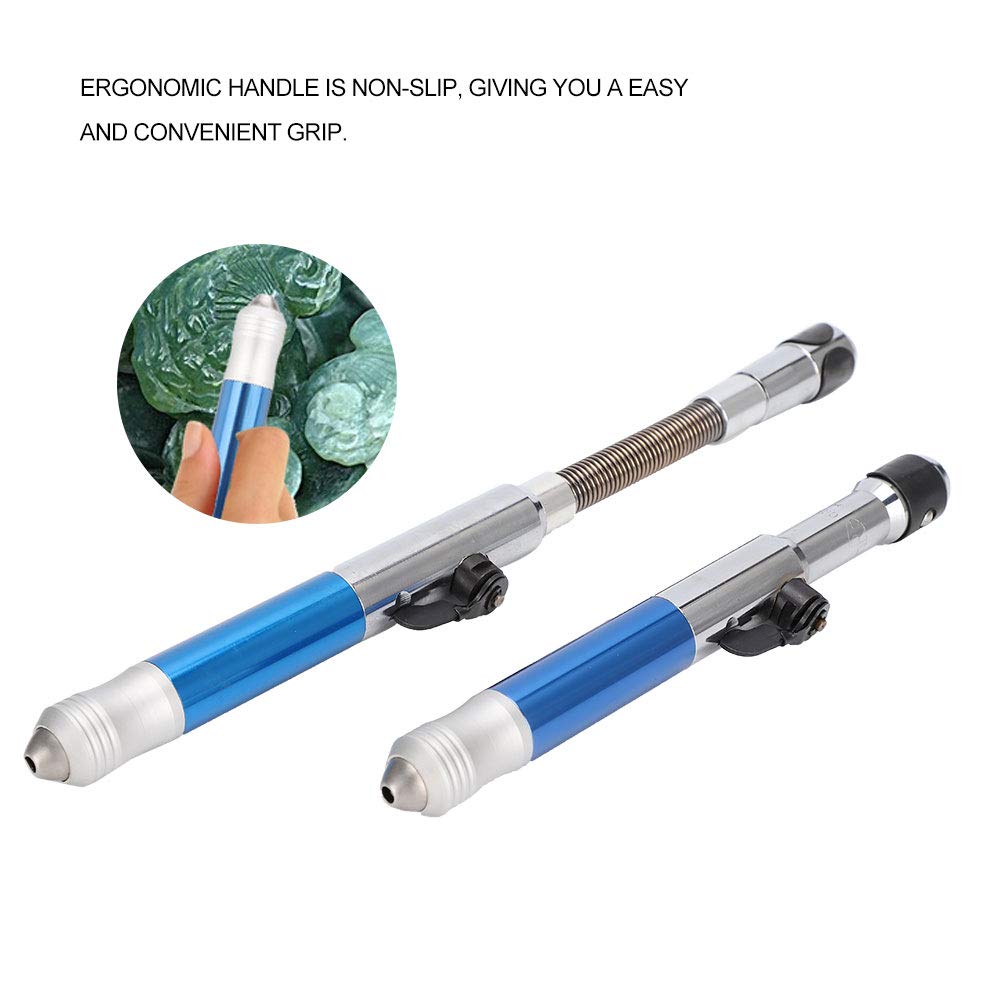 YUYTE Punta Incisione 2,35mm, Fresatrice Bassa Vibrazione Manico Ergonomico