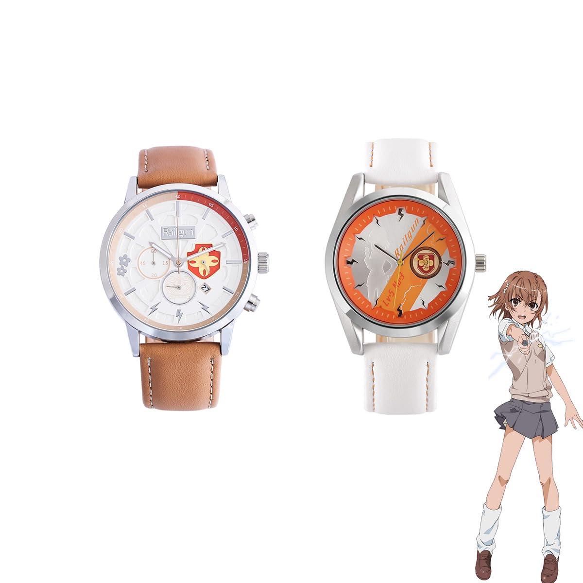 Amazon.co.jp: とある科学の超電磁砲 御坂美琴 腕時計 印象風