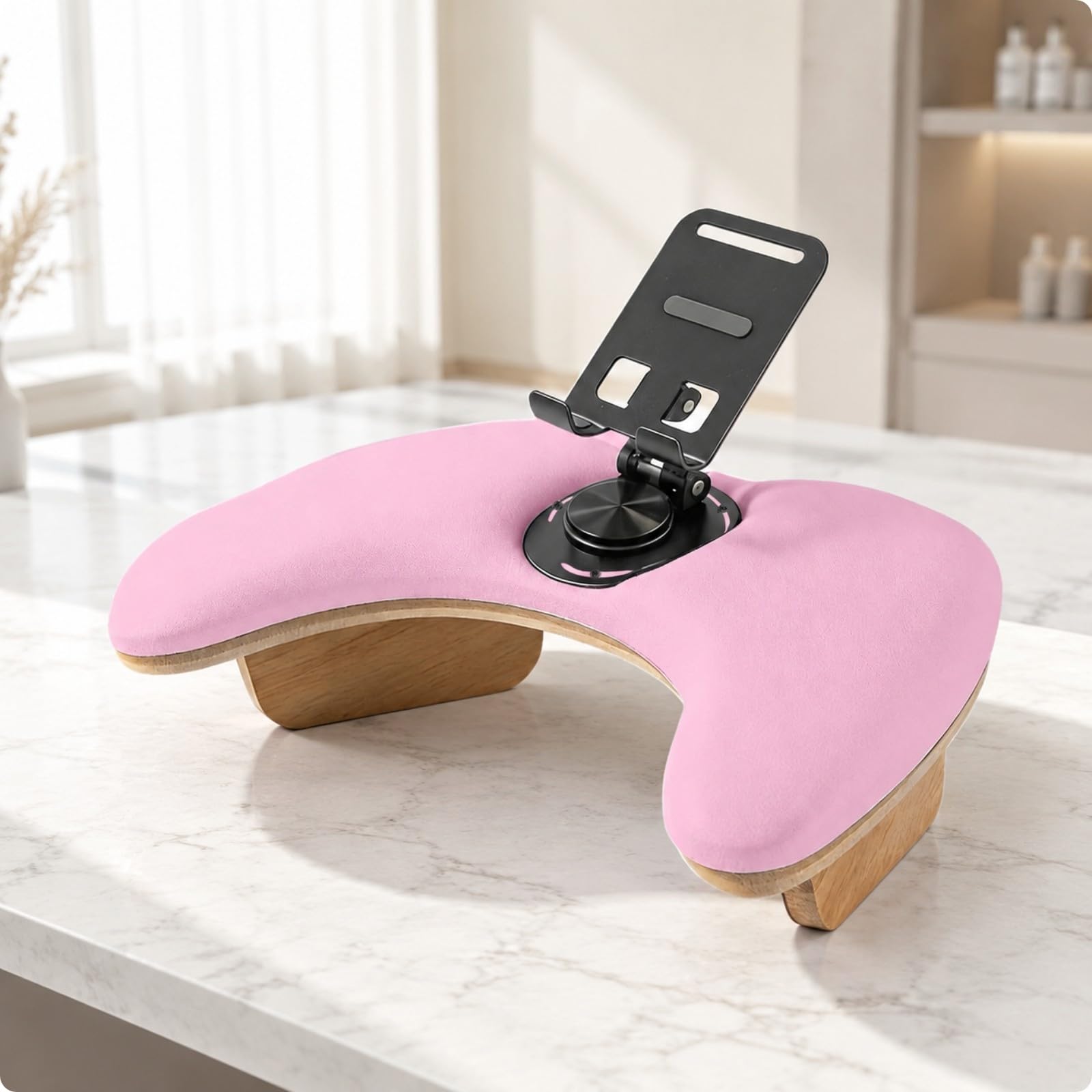predolo Repose-Poign pr Manucure Ergonomique | Repose-Main pr Manucure, Stable, Mobilier, à Domicile, Manucures, Noir