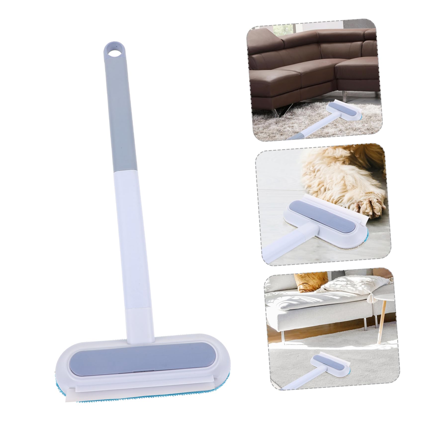 BELLIFFY 2pcs Efficient Dog Hair Remover Brush Pet Hair Remover for Sofa and Bed Reusable Lint for Carpets