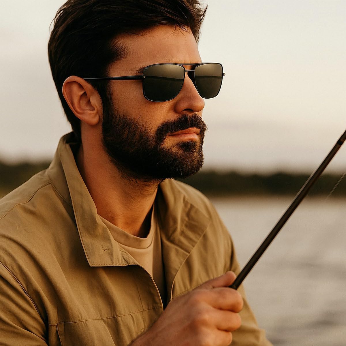 laureles Men's Night Vision Bifocal Reader Sunglasses Yellow Lens Driving Outdoor Reading Glasses Mens - Image 4