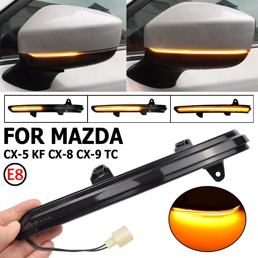 Amazon.com: Led Turn Signal Light Side Mirror Blinker Sequential