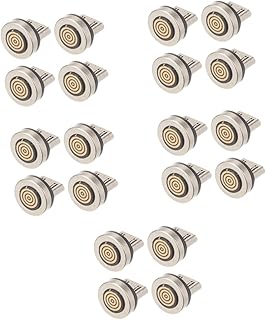 Hemobllo 20 Pçs Cabo De Carregamento Magnético Cabeça Acessórios Do Telefone Cabo De Carregamento Do Telefone Carregador Magnético USB Tipo C Adaptador Magnético Cabo Adaptador Giratório
