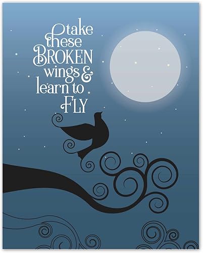 Miniatura 4 de Blackbird Song Lyric - Póster decorativo inspirado en la música rock clásica para habitación de la hija, estético, retro, dormitorio, oficina,