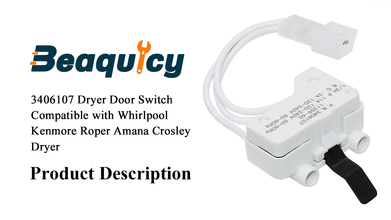 Amazon.com: WP3406107 3406107 Dryer Door Switch by Beaquicy Amazon.com: WP3406107 3406107 Dryer Door Switch by Beaquicy