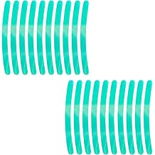 YoRise 20PCS Car Wheel Stripe Reflective Stickers, Night Safety Warning Rim Decals, Vinyl Automotive Decorative Stripe Stickers, Anti-Scratch Car Decals for Motorcycles, Bicycles Luminous