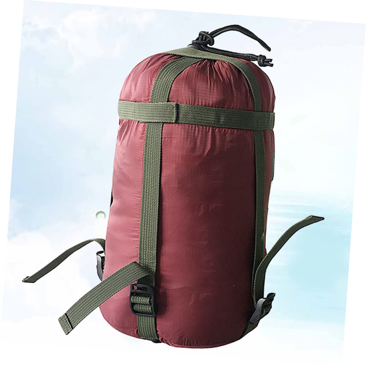 Abaodam 3pcs Stuff Sack Compression Bag Storage for Camping Hiking and Backpacking Lightweight Comfortable Maximum Capacity Compression for Quilts and Sleeping Bags