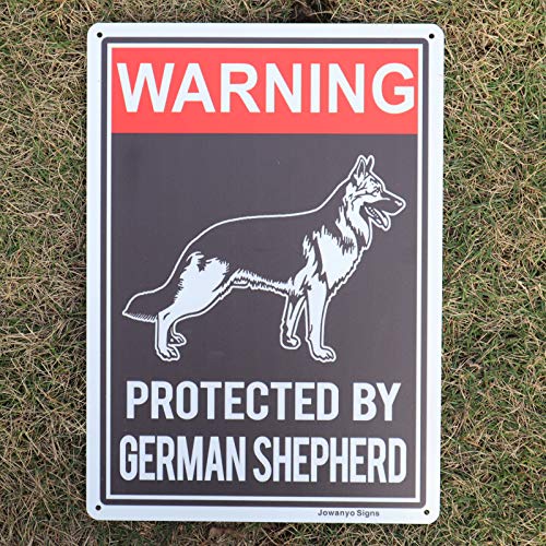 Panneau German Shepherd pour la tranquillité de la maison et protection du jardin - 8