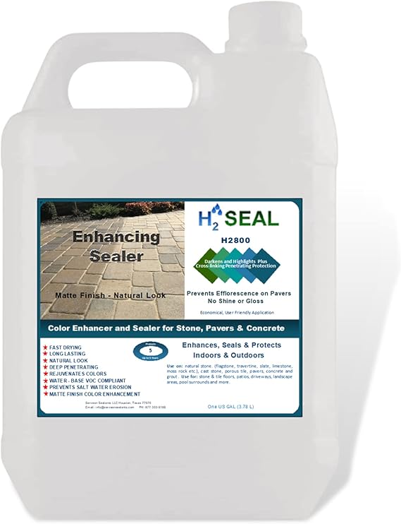 Serveon Sealants H2800 Color Enhancer Sealer for Natural Stone No