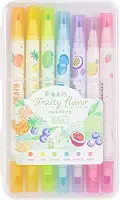 kit escolar infantil Marca texto com cheiro 6 cores