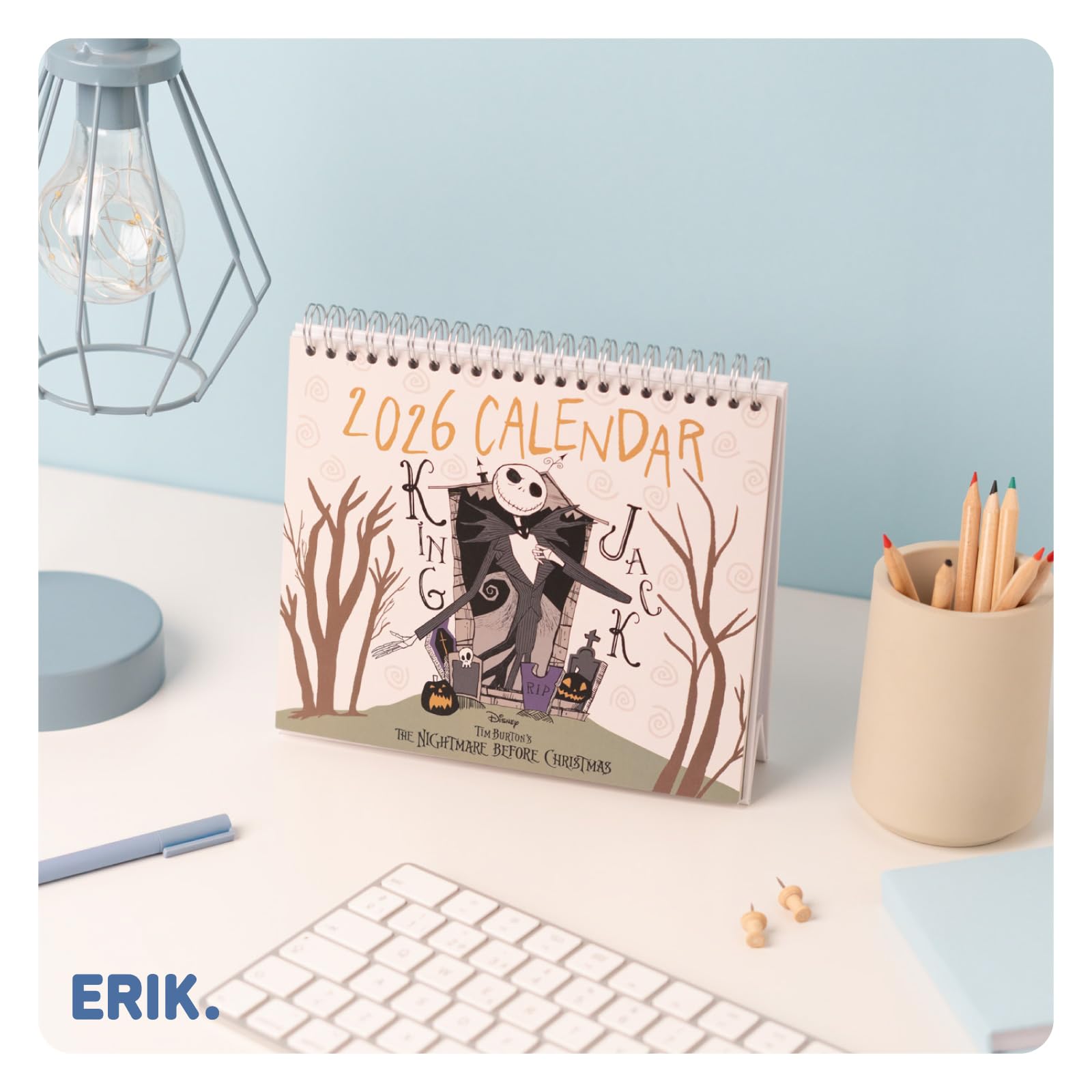 Calendrier Bureau 2026 Harry Potter Grupo Erik - Mensuel 17x20cm Multilingue