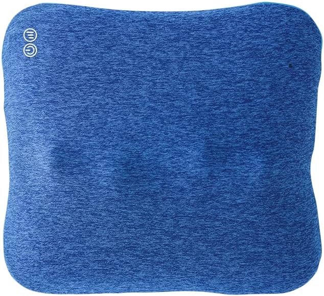 Master Massage Bravo Shiatsu 4D - Almohada de masaje de tejido profundo, color azul oscuro