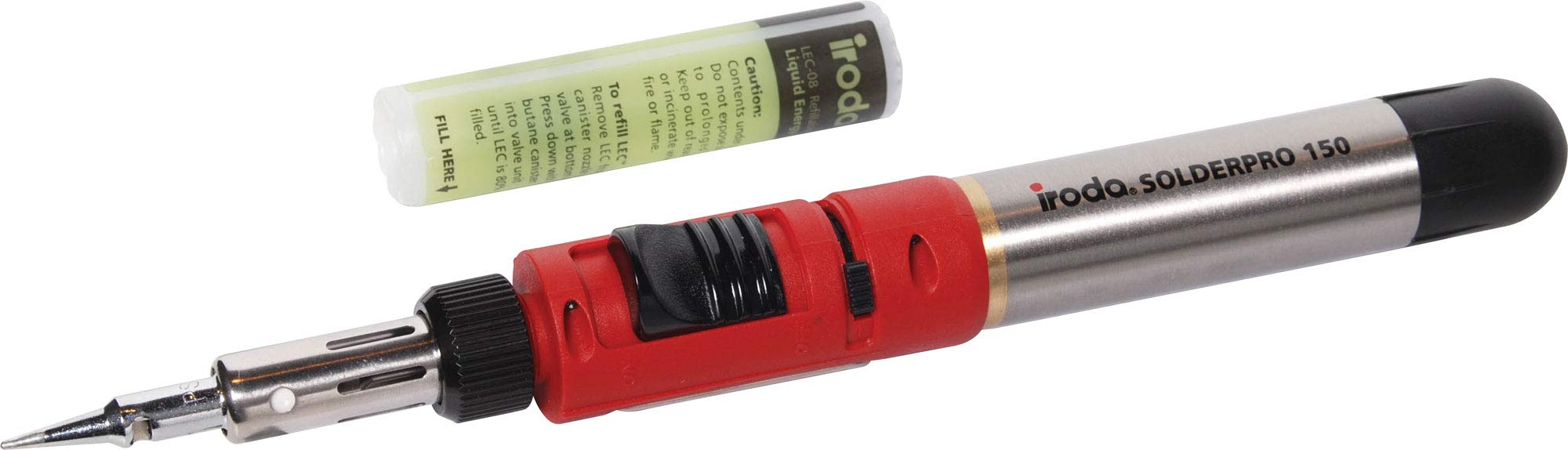 Iroda Solderpro 150 30-125W Butane Gas Soldering Iron Cordless