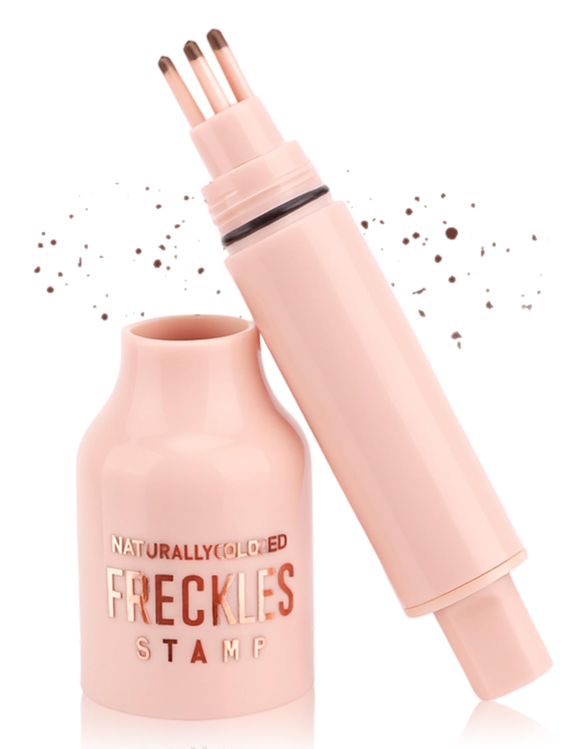 Erinde Natural Freckle Stamp, Waterproof Long Lasting Freckle Pen Makeup, Liquid Lifelike Freckles