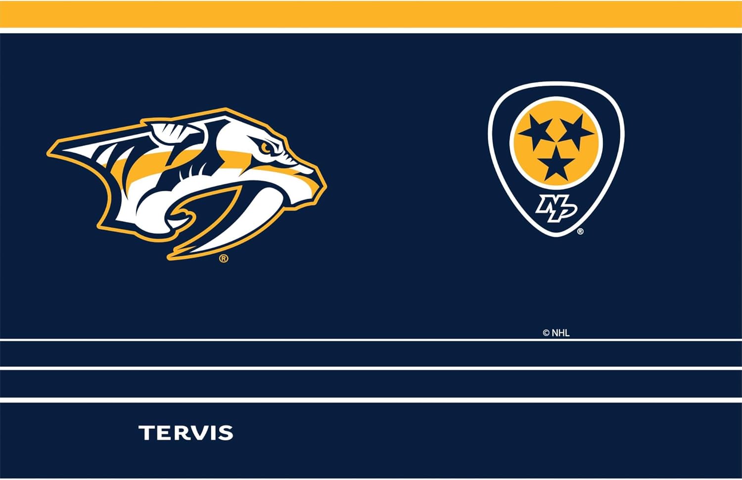 Tervis Traveler NHL - MVP Triple Insulated Tumbler Travel Cup Keeps Drinks Cold & Hot, 30OZ, Stainless Steel - Image 2