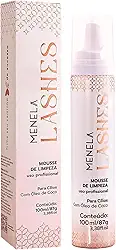 Menela Mousse De Limpeza para Cílios Lashes 100Ml