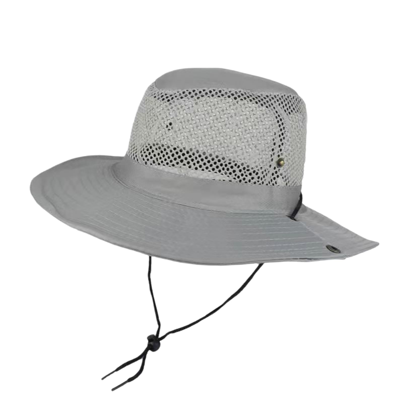 Cappellino da Baseball,Cappello Pescatore Cappello Sole Uomo All'aperto, Pesca A Maglia Leggero con Design Traspirante Secco Rapido per Escursioni-Beige