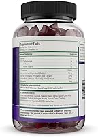 Vista 8 de Nested Naturals Luna Sleep Gummies - Gomitas de Melatonina No Formadoras de Hábito de 3mg con L-Teanina, Raíz de Valeriana, GABA y Melisa - Gomitas