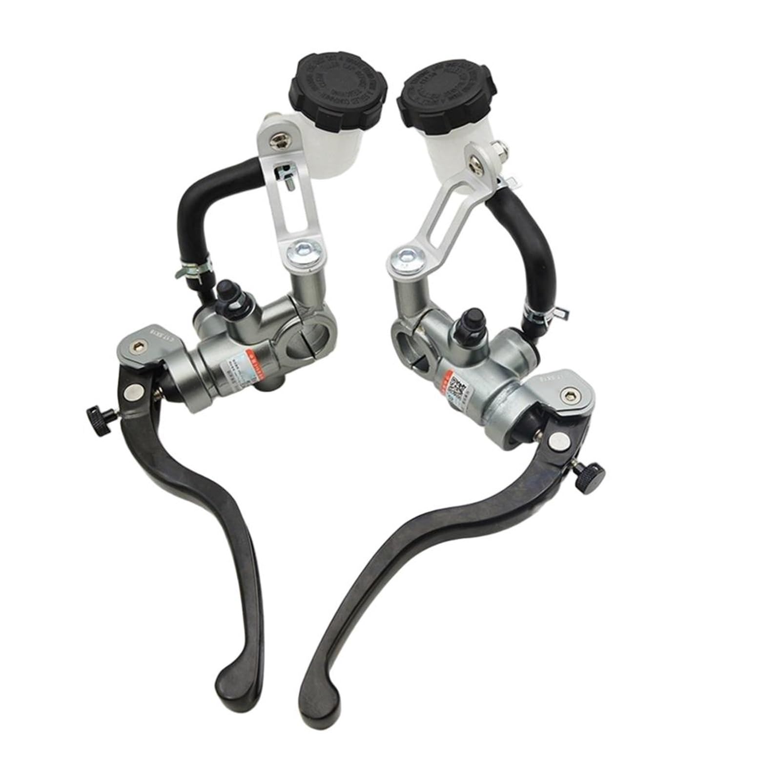 Riderai Seliver Motorbike Clutch Levers Motorcycle Brake For Scooter Clutch Pump Lever Radial 17.5Mm For Master Cylinder Installation 22Mm(Seliver)
