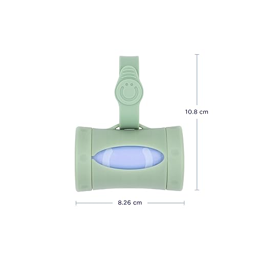Vista 13 de Ubbi Dispensador retráctil de bolsas para viajes de bebé, accesorio de bolsa de pañales imprescindible para recién nacidos, artículo útil