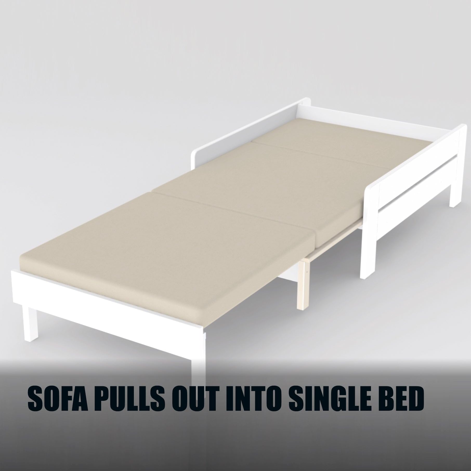 Estella Loft Bed With Desk And Pull Out Sofa Family Window Kids