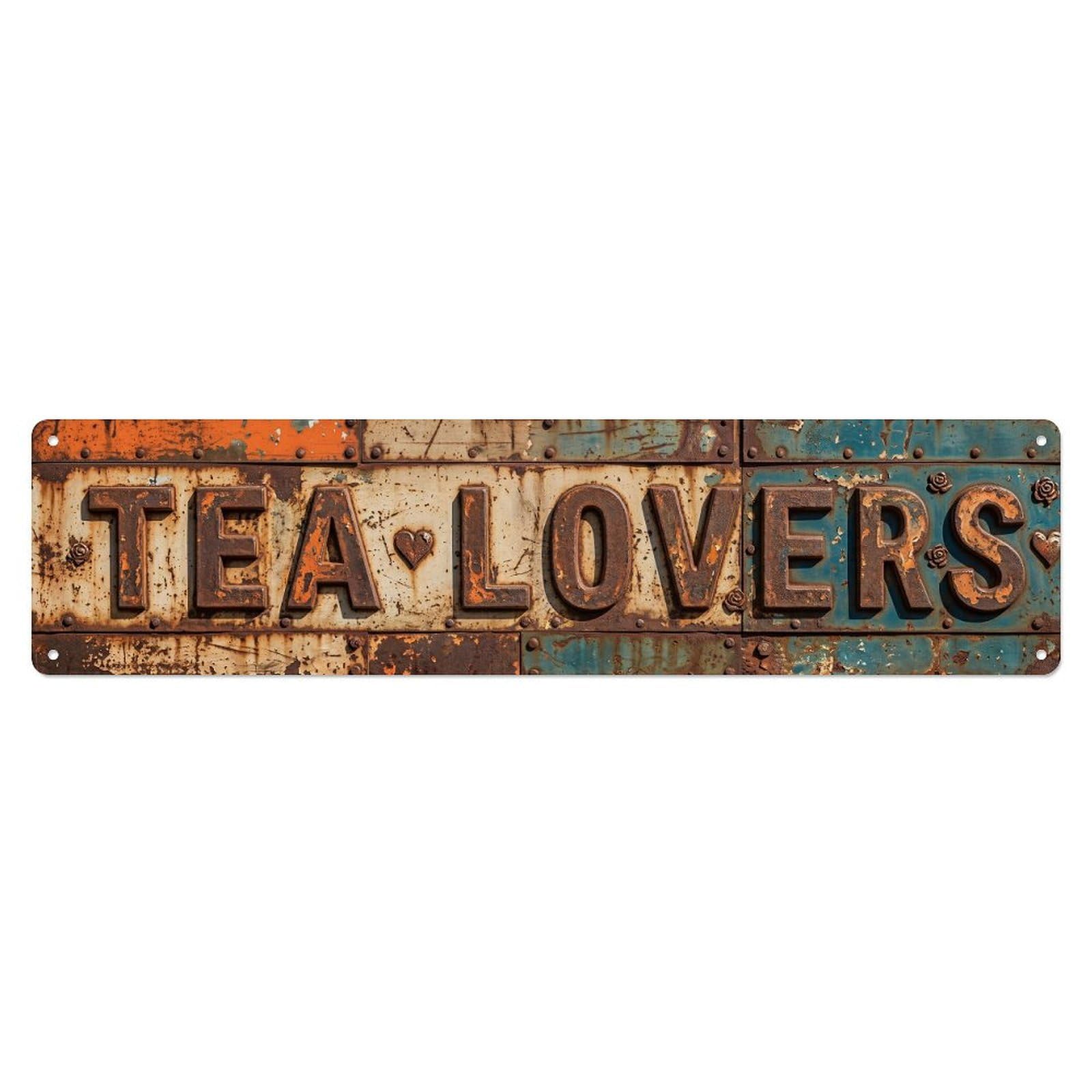 Tea Lovers Retro Room Metal Tin Sign