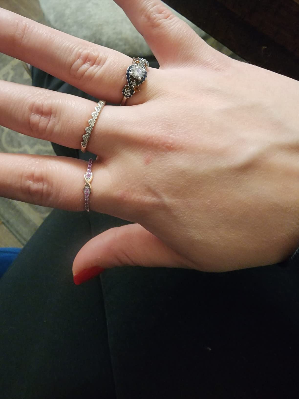 Star Mom Infinity Ring