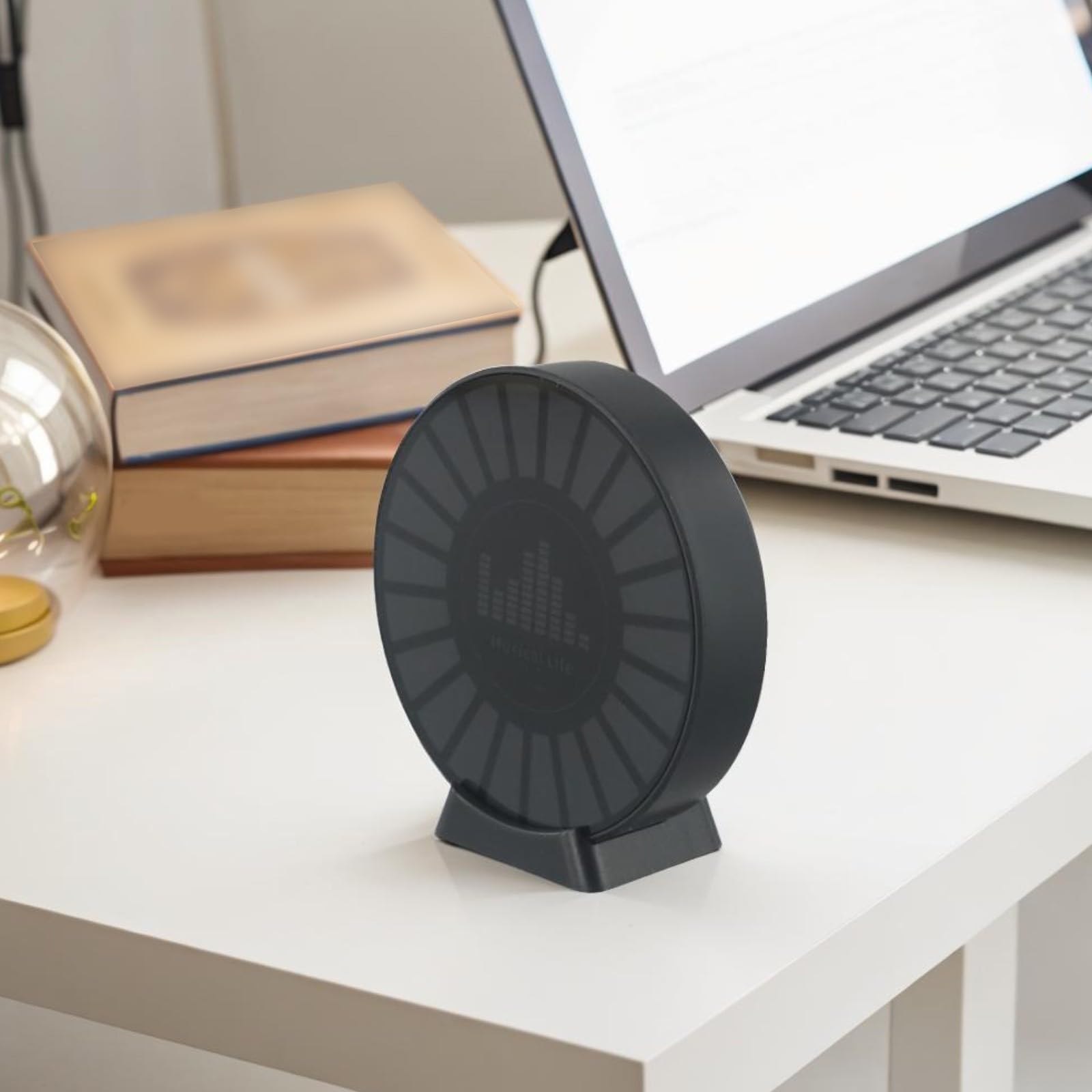 RGB Paranormal Detektor Sprachaktiviertes Licht mit 8 Geschwindigkeitsmodi, 2K HD Vibration & Geräuschsensor für Spirituosenjagd, wiederaufladbares Geisterjagdgerät