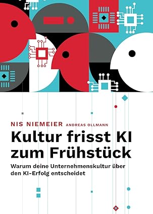 Cover des Buches "Kultur frisst KI zum Frühstück - Warum Deine Unternehmenskultur über den KI-Erfolg entscheidet"
