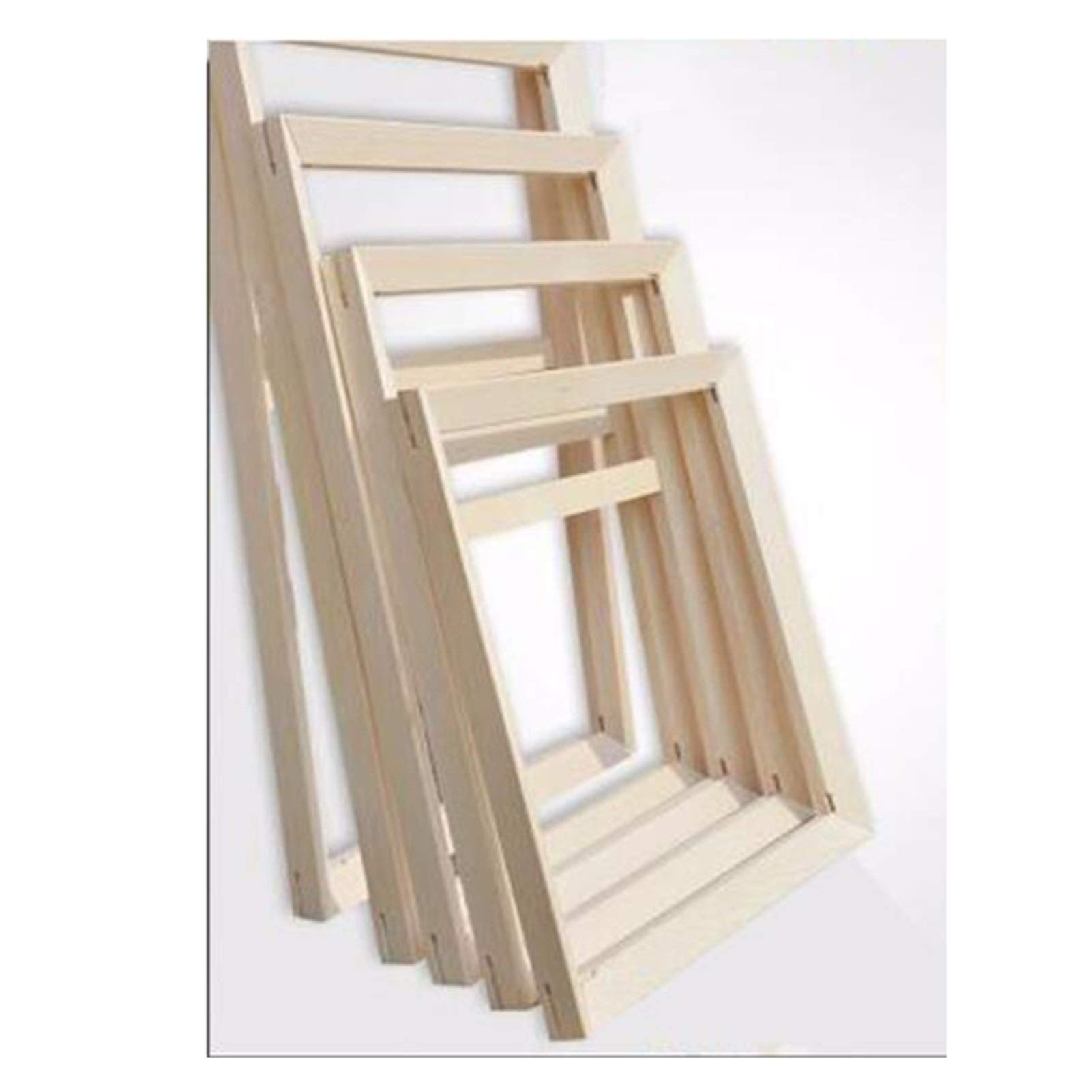 Telai per Barelle in Tela,Cornice Struttura di legno for la pittura a olio su tela struttura di legno for tela di canapa della pittura a olio naturale fai da te Cornice interna Cornice (Size : 40x60c