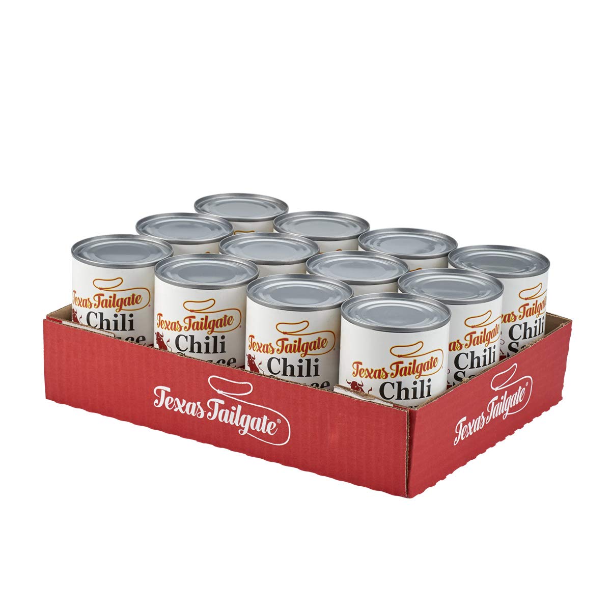 Texas Tailgate Chili Sauce - Mild - 1 case of 12 - 10 oz cans
